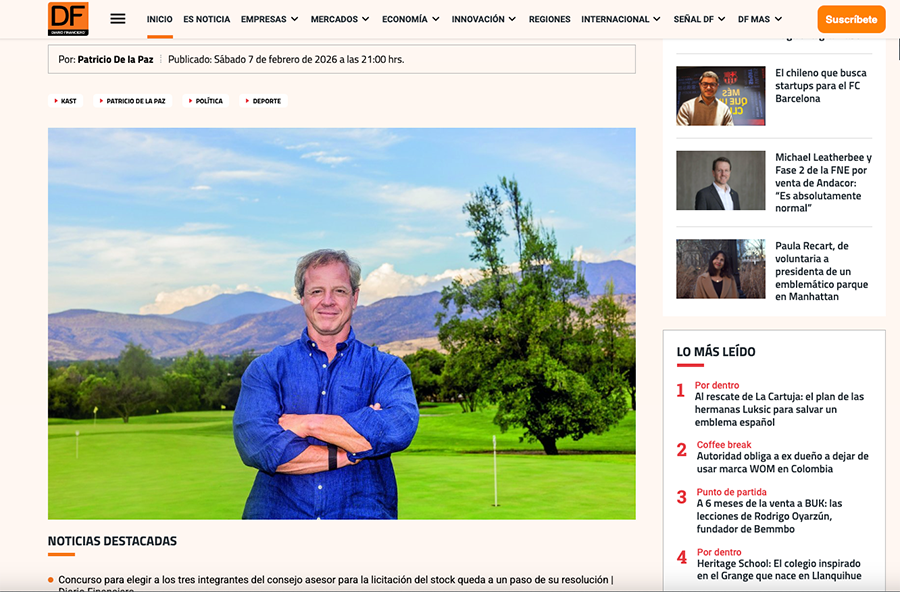 Alex Wiesner en DF MAS: la salud como pilar del liderazgo y la longevidad activa